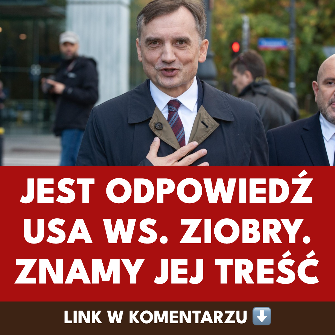 Departament Stanu USA odpowiedział na notę MSZ ws. Zbigniewa Ziobry